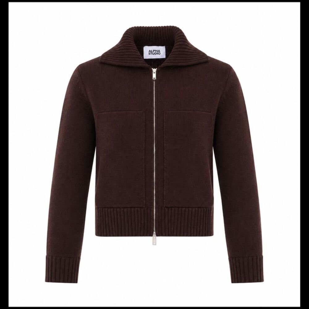 Alpha Studio Women Zipped Sweater